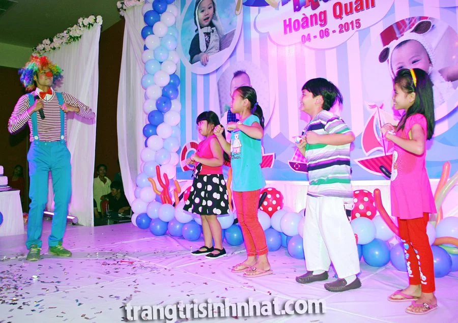 chú hề hoạt náo tiệc sinh nhật