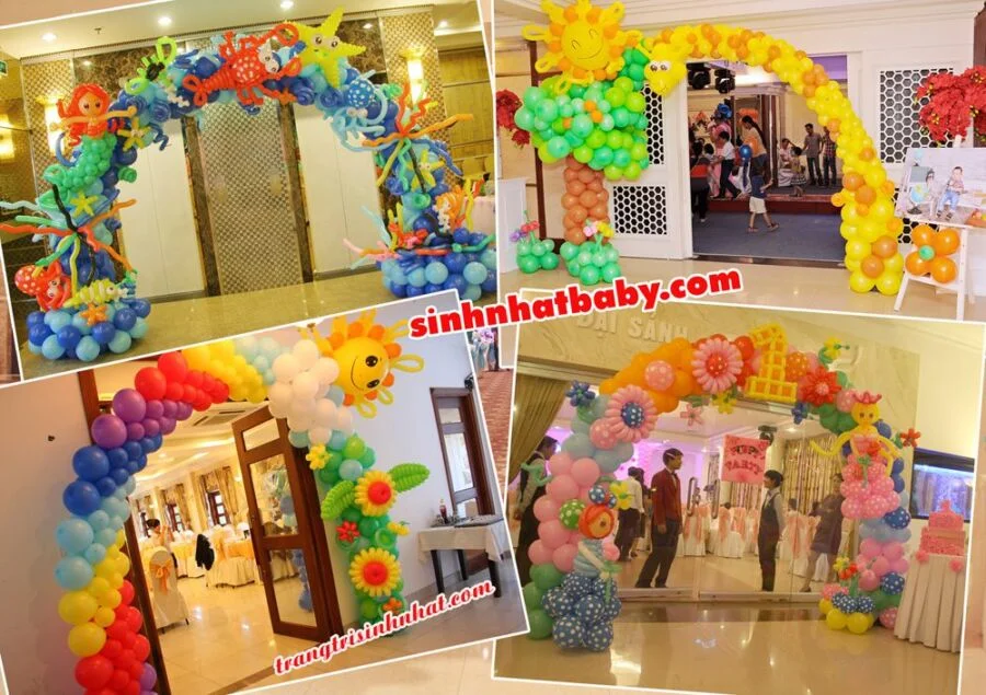 cổng bong bóng sinh nhật