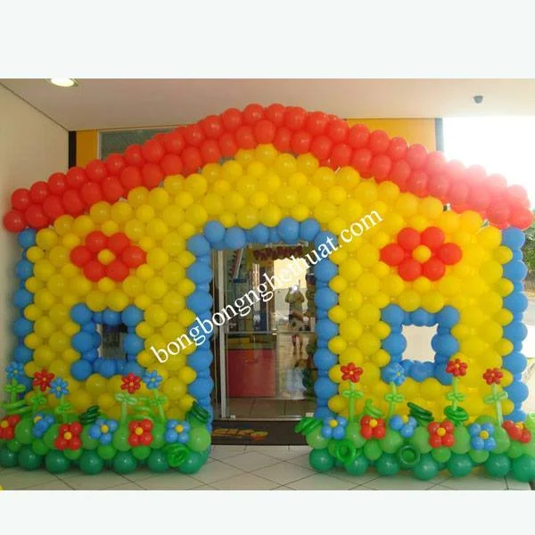 cong-bong-bong-sinh-nhat-be-trai cổng bong bóng sinh nhật bé trai