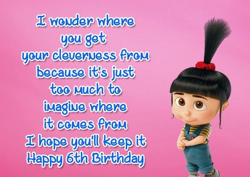 Cute wishes for 6-13 years old baby