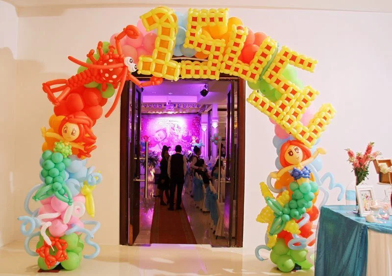 cổng bong bóng sinh nhật