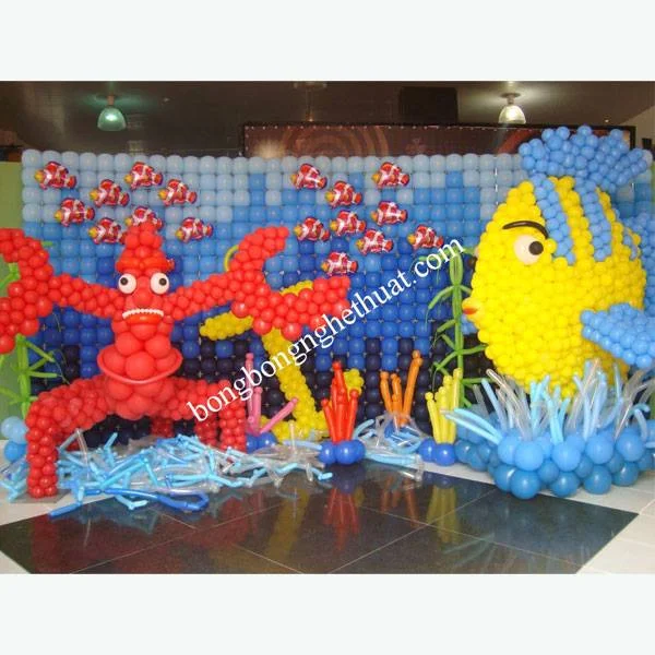 trang-tri-tiec-sinh-nhat-be-trai trang trí tiệc sinh nhât bé trai