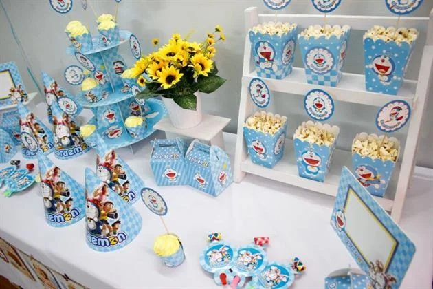 Bá» phá»¥ kiá»n sinh nháº­t Doraemon
