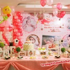 Trang Trí Trọn Gói Sinh Nhật chủ đề Công Chúa