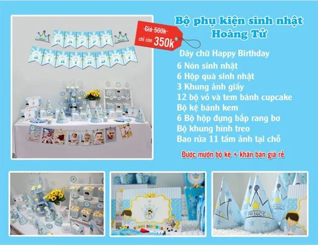 bo-phu-kien-sinh-nhat-350k-hoang-tu-1 Set phụ kiện trang trí thôi nôi Hoàng Tử