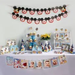 Bộ phụ kiện sinh nhật cho bé Mickey