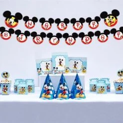 Set trang trí sinh nhật Mickey