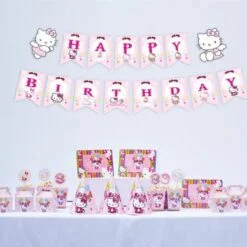 Set trang trí sinh nhật Kitty