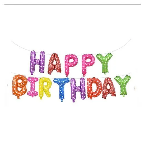 bong bong chu happybirthday du mau cham bi