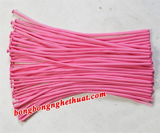 Bong Bóng Tạo Hình 160 màu hồng