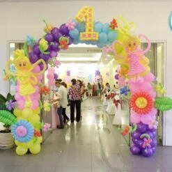 Cổng Bong Bóng Sinh Nhật CÔNG CHÚA SINH ĐÔI