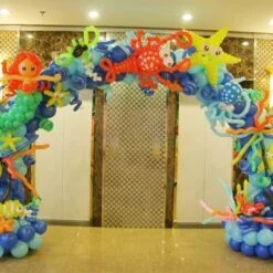 Cổng Bong Bóng Sinh Nhật  ĐẠI DƯƠNG MÊNH MÔNG