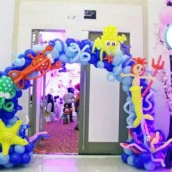 Cổng Bong Bóng Sinh Nhật THẦN BIỂN