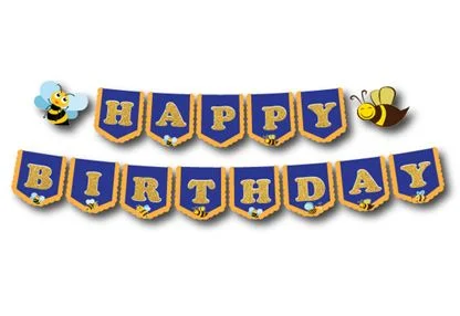 day-chu-happy-birthday-be-ong-mau-xanh-hoang-gia-1 Dây chữ Happy Birthday bé Ong màu xanh hoàng gia