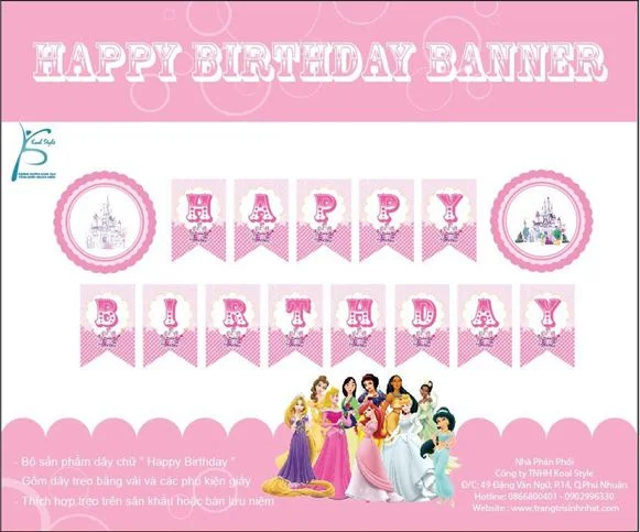 day-chu-happy-birthday-cong-chua-7481 Dây Chữ Happy Birthday Công Chúa