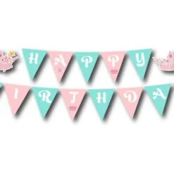 Tem dây chữ Happy Birthday Công Chúa