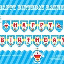 Dây chữ sinh nhật Doraemon
