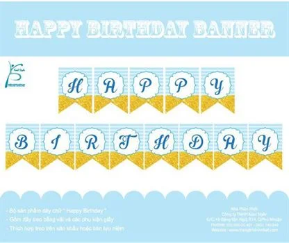 day-chu-happy-birthday-mau-xanh-da-troi Dây chữ Happy Birthday màu xanh da trời