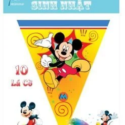Dây Cờ Sinh Nhật Mickey