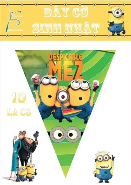 day-co-sinh-nhat-minion-7640 Dây Cờ Sinh Nhật Minion