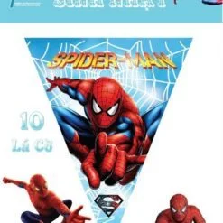 Dây Cờ Sinh Nhật người nhện - Spiderman