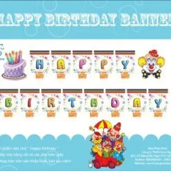 Dây chữ sinh nhật Happy Birthday