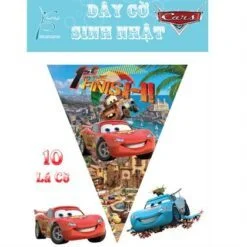 Dây Cờ Sinh Nhật Chủ Đề Mc Queen
