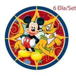 Đĩa Giấy Sinh Nhật Mickey