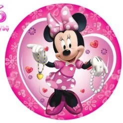 Đĩa Giấy Trang Trí Sinh Nhật  Minnie