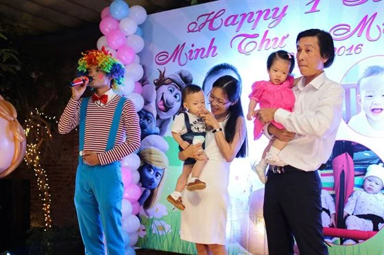 dịch vụ tổ chức sinh nhật thôi nôi