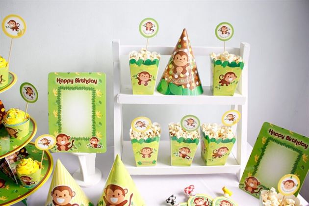 đồ trang trí sinh nhật cho bé tuổi khỉ