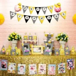 Full set bé gái tuổi gà màu đen kim tuyến