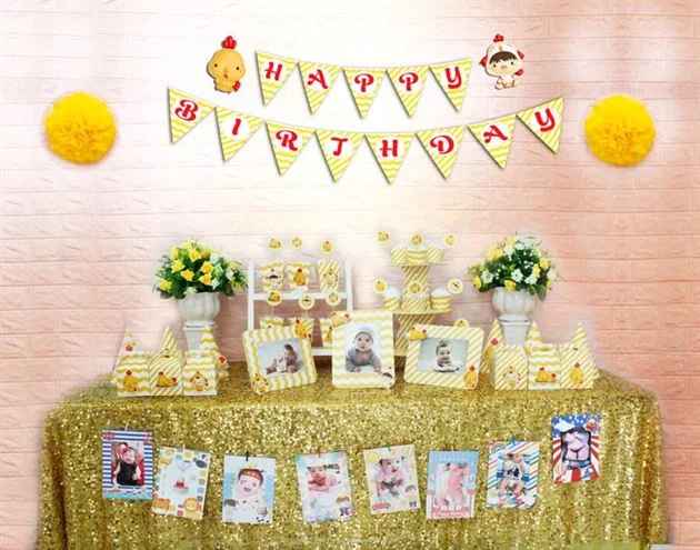 full-set-phu-kien-sinh-nhat-be-ga-trai-mau-vang-zigzag Full set bé trai tuổi gà màu vàng zigzag