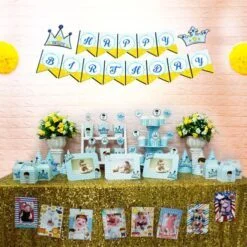 Full set hoàng tử màu xanh da trời
