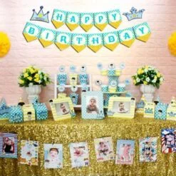 Full set hoàng tử màu xanh min vàng