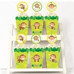 Hộp đựng bắp rang bơ bé trai Tuổi Khỉ
