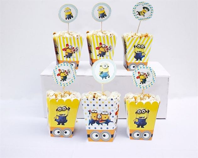 Hộp đựng bắp rang bơ Minion