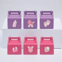 Tem hộp quà sinh nhật baby girl