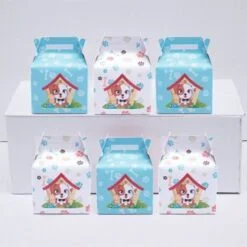 Hộp quà sinh nhật bé trai tuổi chó