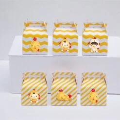 Tem hộp quà sinh nhật bé trai tuổi gà