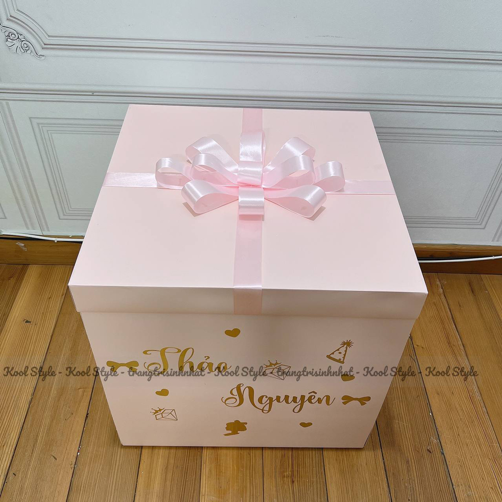 hop surprise box mau hong mo 3 canh hop surprise box mau hong mo 3 canh