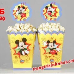 Hộp bắp rang Mickey
