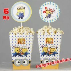 Hộp đựng bắp minion