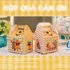 hộp quà sinh nhật gấu Pooh