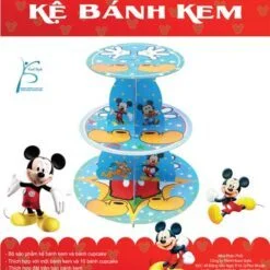 Kệ bánh sinh nhật chủ đề chuột Mickey