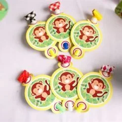 Kèn lưỡi sinh nhật chủ đề bé trai tuổi khỉ