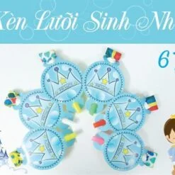 Kèn Lưỡi sinh nhật Chủ Đề Hoàng Tử