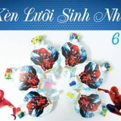 Kèn Lưỡi Sinh Nhật Spiderman