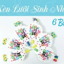 Kèn lưỡi sinh nhật chủ đề Happy Birthday