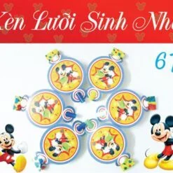 Kèn Lưỡi Sinh Nhật Chủ Đề Mickey